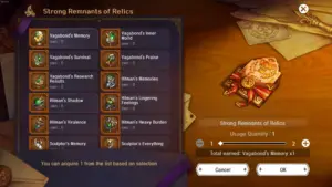 Relic Equipment Guide