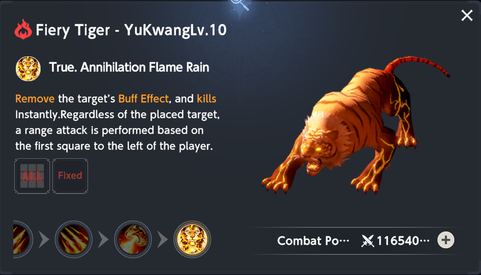 Turn 10 — Breaking Sky Flame Tiger Roar