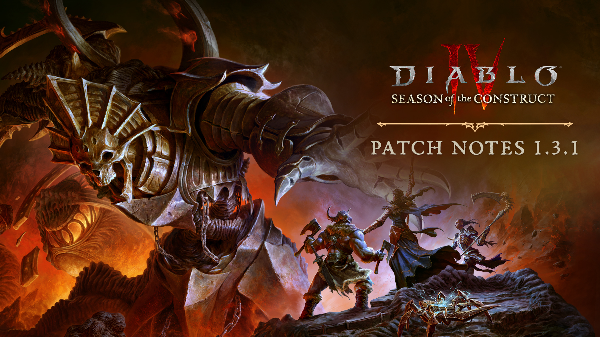 Diablo 4 Version 1.3.1 Patch Notes