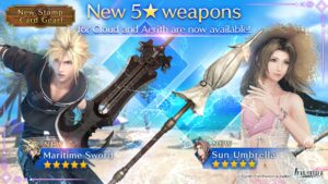 Maritime Sword (Cloud) and Sun Umbrella (Aerith)