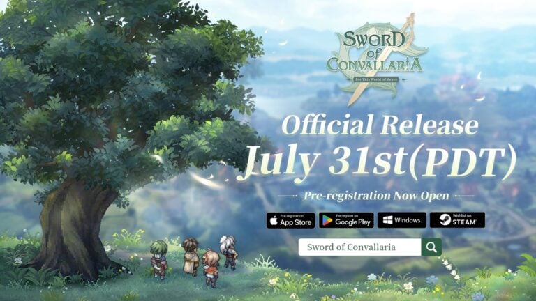 Sword of Convallaria Official Release Date - July 31, 2024