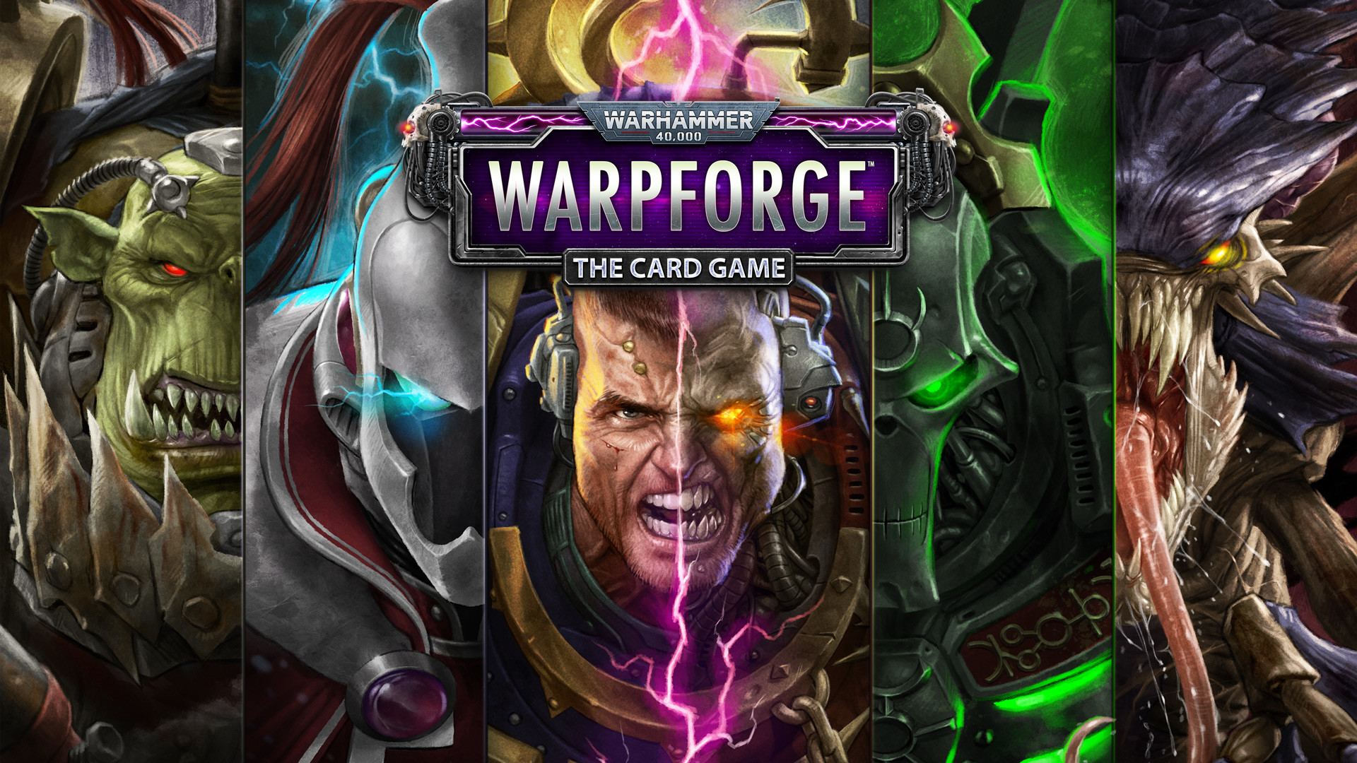 Warhammer 40,000: Warpforge Key Art
