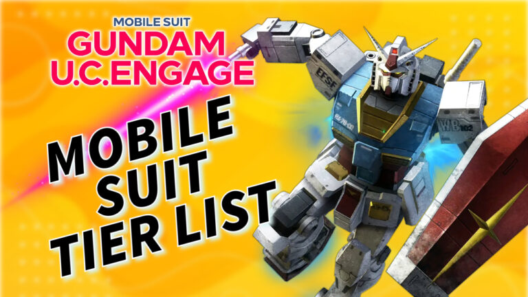 Mobile Suit Gundam U.C. Engage Mobile Suit Tier List