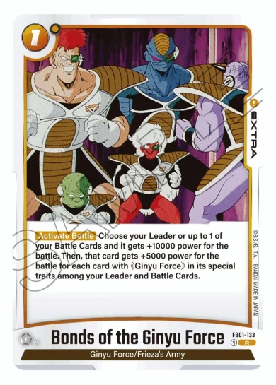 Bonds of the Ginyu Force (FB01-133)