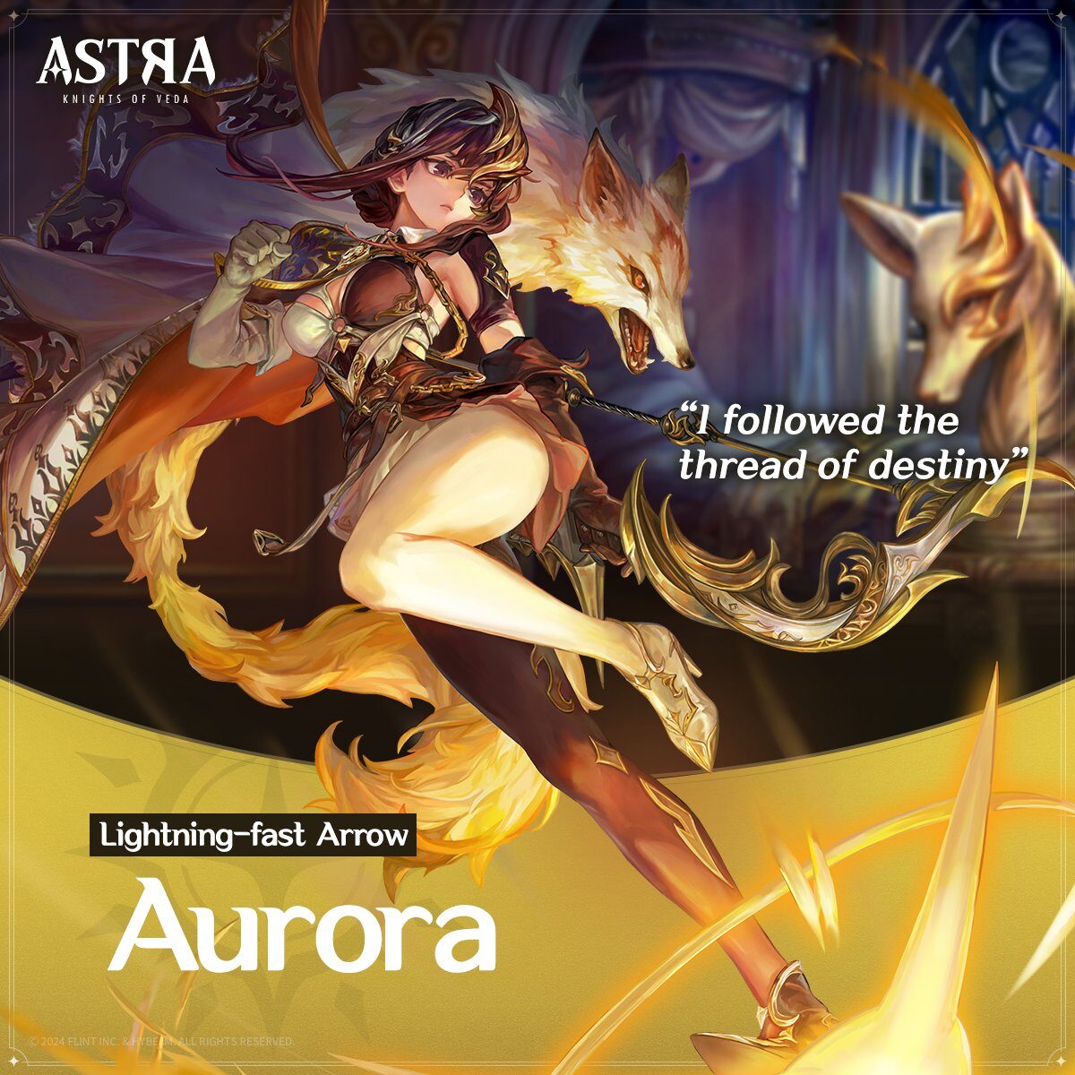 Молниеносная стрела Аврора: ASTRA Руководство персонажа Knights of Veda #6
