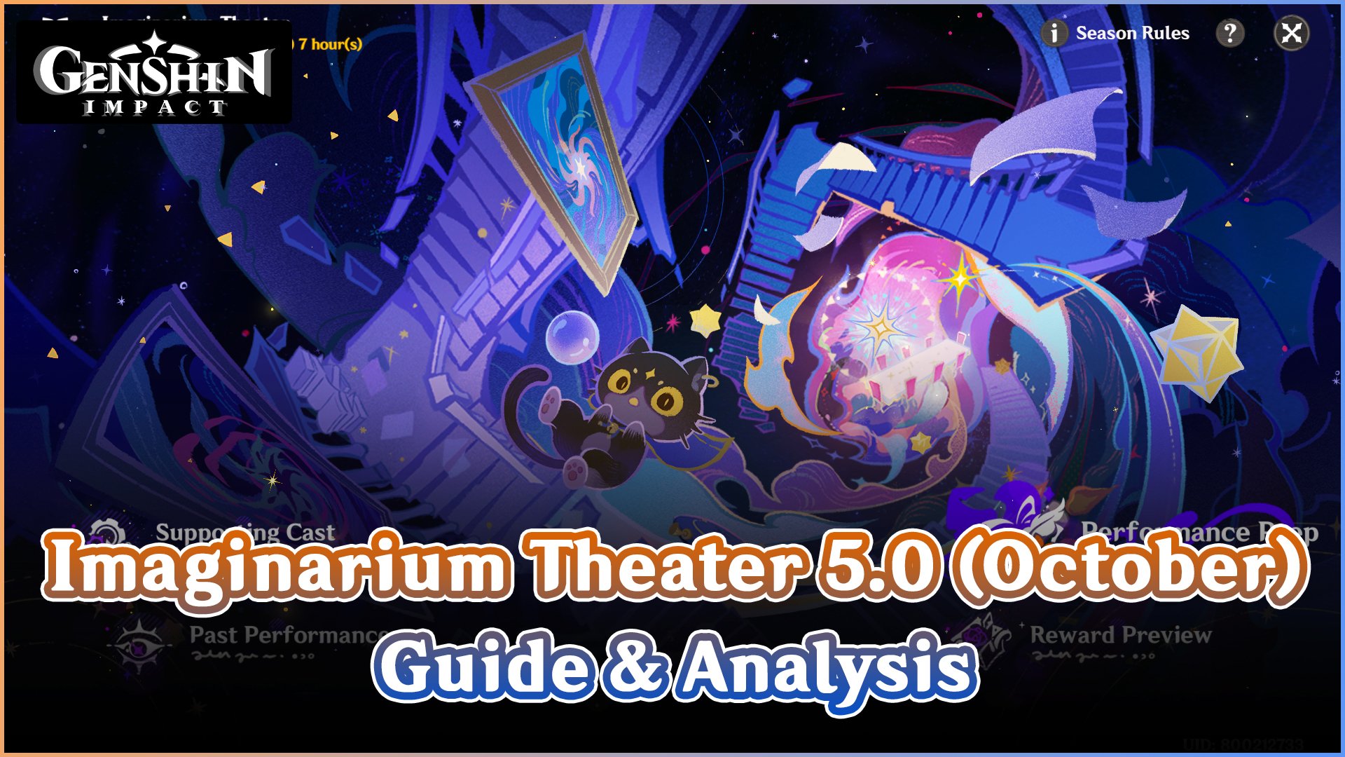 Genshin Impact: Imaginarium Theater Version 5.0 October Guide